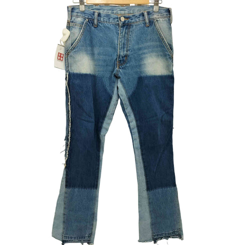 ミニマル mnml B118 FLARE WORK DENIM メンズ 28