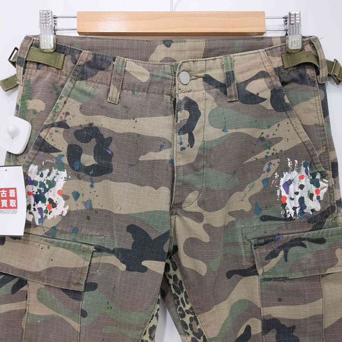 ミニマル mnml CONTRAST BOOTCUT CARGO PANTS メンズ 28