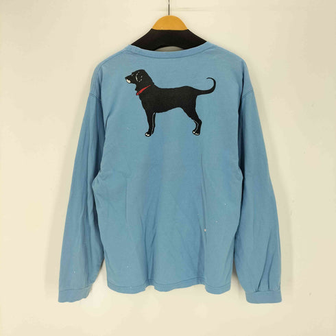THE BLACK DOG L/S プリントTシャツ メンズ JPN:M