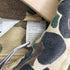 ウールリッチ WOOLRICH 70S 三角タグ USA製 ダックハンターカモ シャモアクロス フラップポケット L/S シャツ メンズ import:L