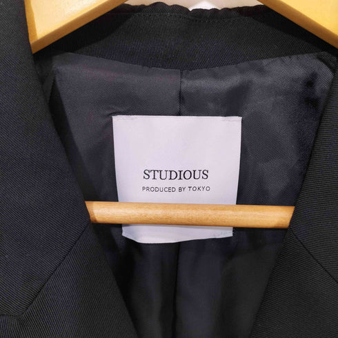 ステュディオス STUDIOUS クリアーツイルロングジレ レディース FREE