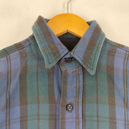 ファイブブラザー FIVE BROTHER 80S MADE IN USA ヘビーネルシャツ メンズ M