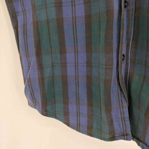 ファイブブラザー FIVE BROTHER 80S MADE IN USA ヘビーネルシャツ メンズ M