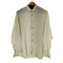 ランバンオンブルー LANVIN en Bleu デザインボタン L/S リネンシャツ メンズ 48
