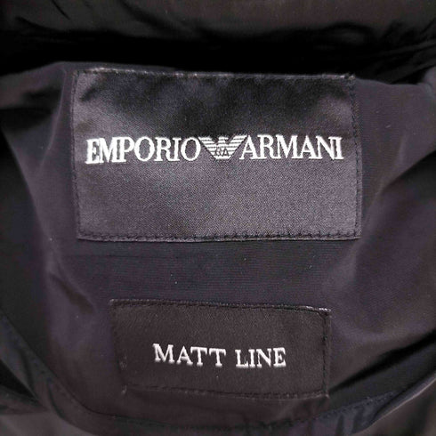 エンポリオアルマーニ EMPORIO ARMANI MATT LINE ダブルジップ レイヤード フーデッドジャケット archive メンズ 56
