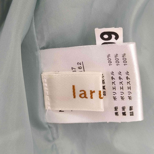 LARUVIX ジップアップフーデッドジャケット レディース