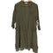 プランテーション Plantation プリーツ シワ加工 コットン L/S シャツ ワンピース レディース JPN:M