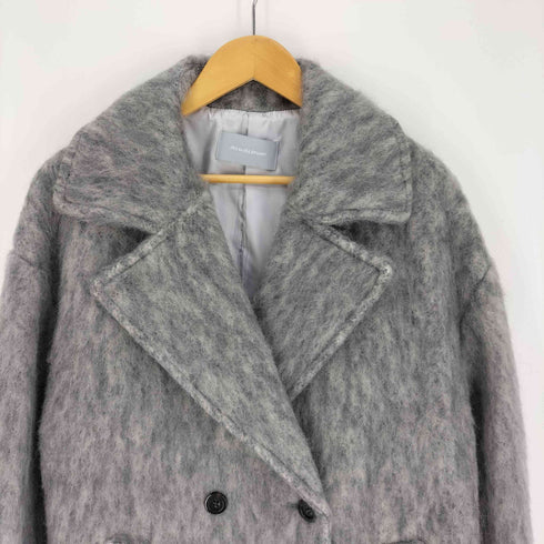 ジルバイジルスチュアート JILL by JILLSTUART 24AW シャギー・ツィード素材 バリエーション ミドル丈 コート レディース JPN:M
