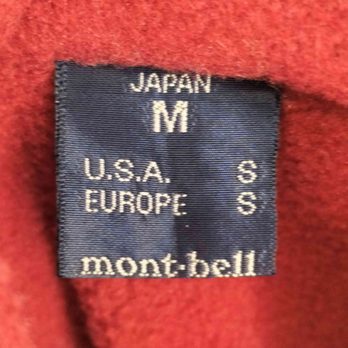 モンベル mont bell 00S ハーフジップフリースジャケット メンズ JPN:M