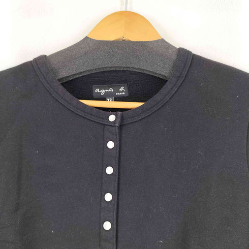 アニエスベーオム Agnes b.homme スナップボタン カーディガン レディース T2