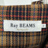 レイビームス Ray BEAMS チェック フロントスリット タイトスカート レディース 0