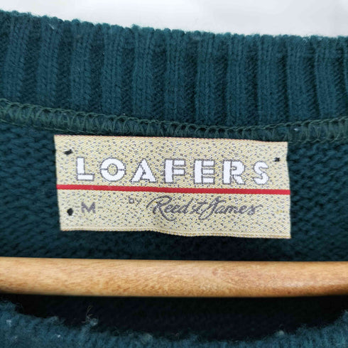 LOAFERS by Reed st James USA製 ネイティブボーダー ニット メンズ import:M