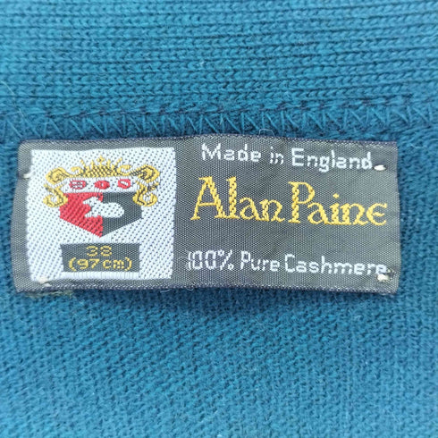 Alan Paine イングランド製カシミヤカーディガン メンズ UK:38