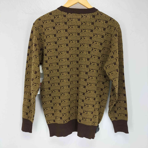 イヴサンローラン Yves Saint Laurent 総ロゴ柄ニット メンズ JPN:M