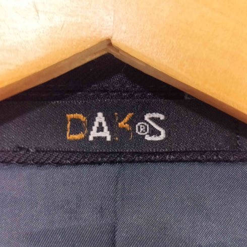 ダックス DAKS 90S 金ボタン 紺ブレ 2B ウールテーラードジャケット メンズ 92 A 5