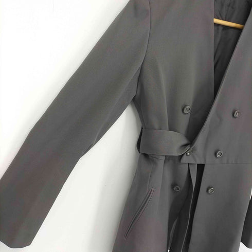 ウジョー Ujoh デザインノーカラージャケット レディース JPN:2