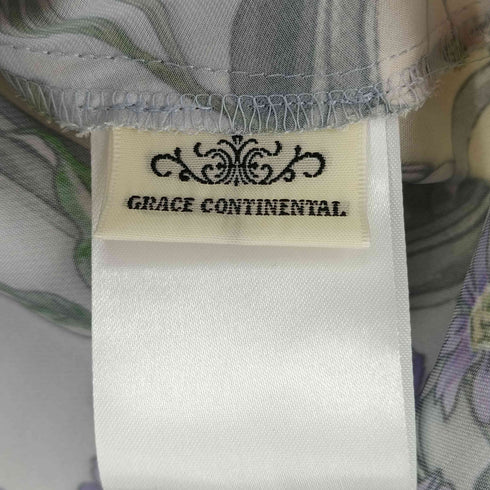 グレースコンチネンタル GRACE CONTINENTAL チェーンフラワープリントトップ レディース 2-36