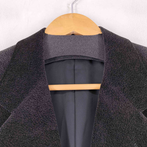 ランバンオンブルー LANVIN en Bleu ベロア テーラードジャケット メンズ