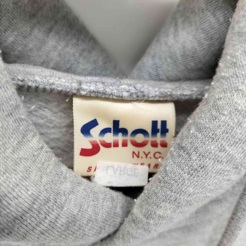 ショット Schott Brooklyn Binders M.C プリント パーカー メンズ import:L