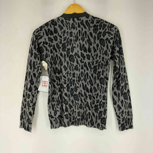 ザラ ZARA レオパード柄ニットカーディガン レディース import:S