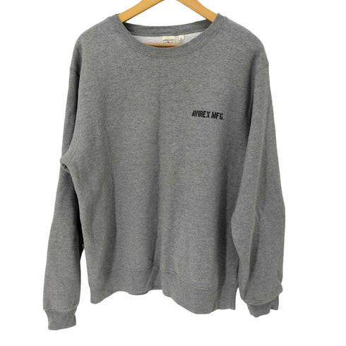 アヴィレックス AVIREX US AIR FORCE 裏起毛 スウェット メンズ JPN:XL