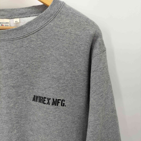 アヴィレックス AVIREX US AIR FORCE 裏起毛 スウェット メンズ JPN:XL