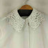 ザラ ZARA GUIPURE COLLAR POPLIN SHIRT レディース XS