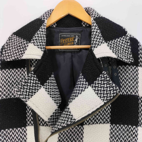 ヒステリックグラマー HYSTERIC GLAMOUR 19AW バッファロー チェック オーバーコート メンズ FREE