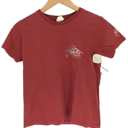 ピコ PIKO PURE HAWAI ロゴ グラフィック プリント S/S Tシャツ Y2K レディース import:M