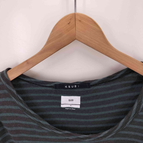 スビ KSUBI ダメージ加工 クルーネックカットソー Y2K メンズ JPN:L