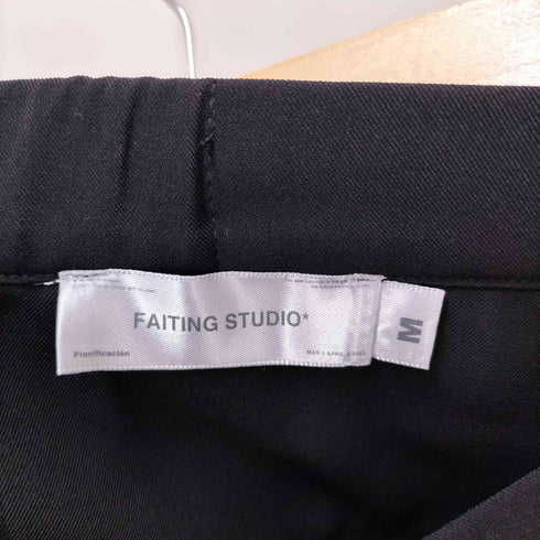 faiting studio 裾デザイン スラックス メンズ JPN:M