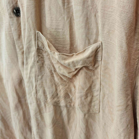 トミーバハマ Tommy Bahama 100%シルク 総柄 アロハシャツ メンズ JPN:L