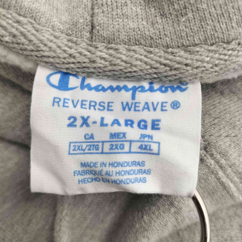 チャンピオン Champion 00s 復刻青タグ REVERSE WEAVE 胸刺繍ロゴパーカー メンズ 2XL