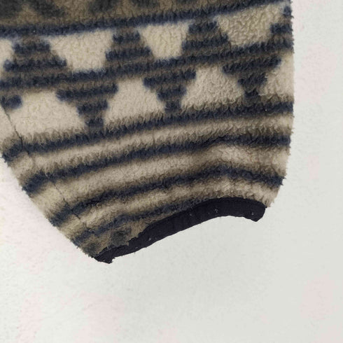 パタゴニア patagonia USA製 総柄 シンチラスナップフリース メンズ import:M