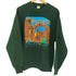 ジャージーズ JERZEES 90s USA製 ネバダ州立公園プリントスウェット メンズ import:L
