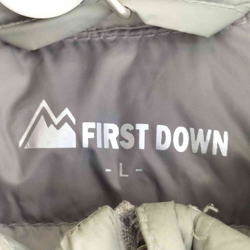 ファーストダウン FIRST DOWN ライトダウンジャケット メンズ import:L