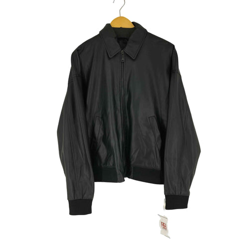 ザラ ZARA フェイクレザージャケット メンズ import:L