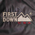 ファーストダウン FIRST DOWN 90s リバーシブル ダウンジャケット メンズ import:L