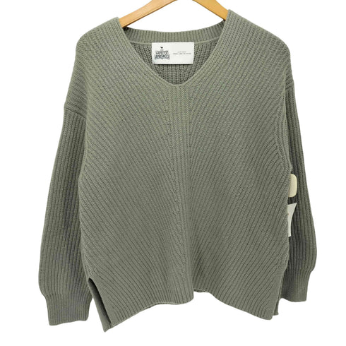 ユナイテッドアローズグリーンレーベルリラクシング UNITED ARROWS green label relaxing HAMILTON アラン ハイネック プルオーバー ニット レディース