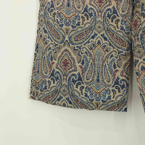 パラスパレス pal'las palace ペイズリー柄 リネンイージーパンツ レディース