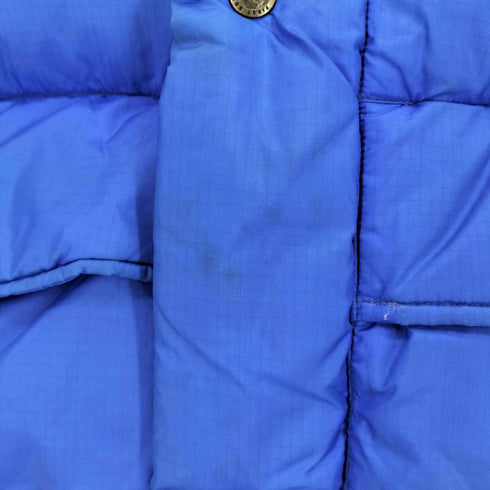 ファーストダウン FIRST DOWN 90s 雪山タグ バイカラー フーデット ダウンジャケット メンズ import:L