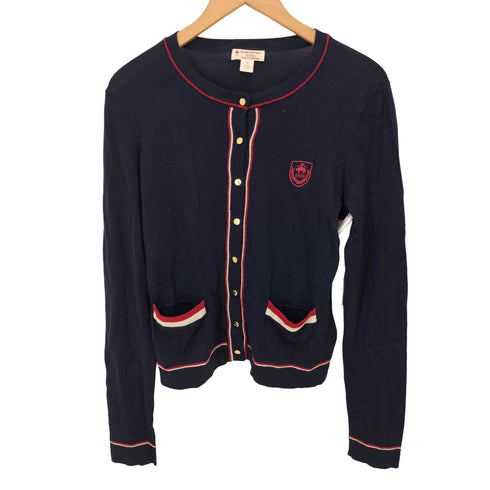 ブルックスブラザーズ BROOKS BROTHERS ノーカラー ウールカーディガン レディース JPN:S