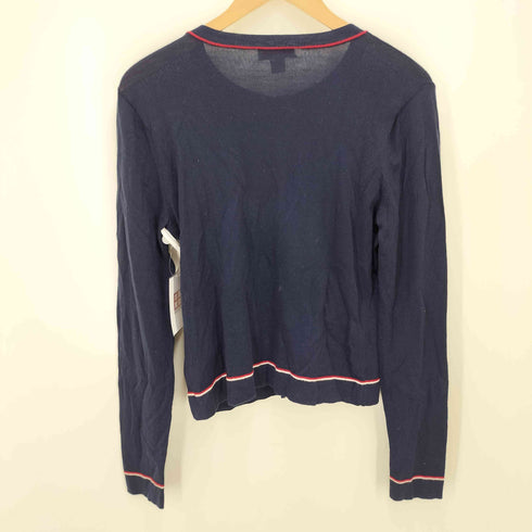 ブルックスブラザーズ BROOKS BROTHERS ノーカラー ウールカーディガン レディース JPN:S
