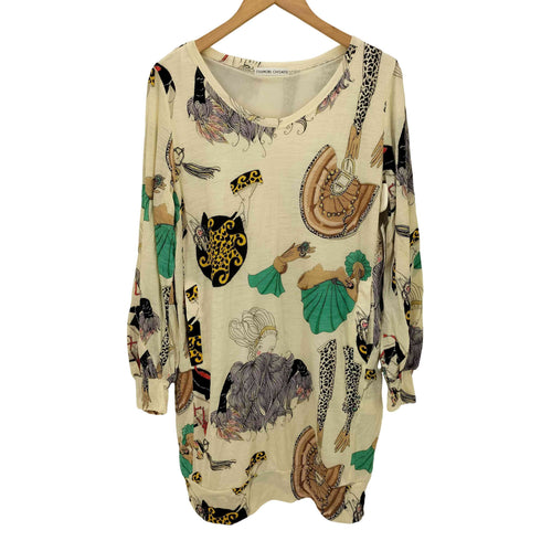 ツモリチサト TSUMORI CHISATO 総柄ワンピース レディース 2