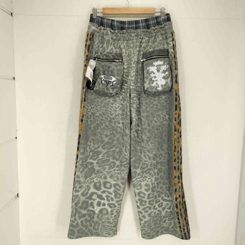 COZY WORLDWIDE レオパードレイヤードスウェットパンツ street メンズ JPN:L