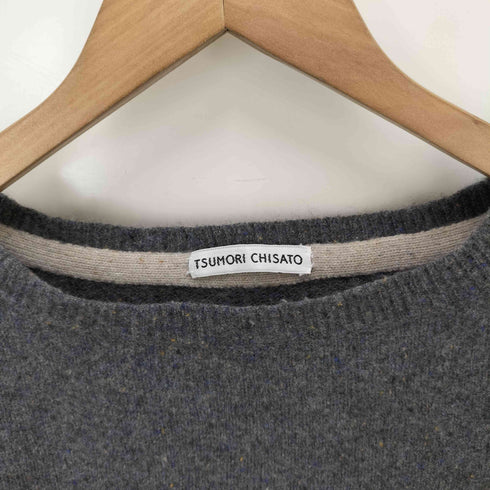 ツモリチサト TSUMORI CHISATO メランジ ニットワンピース レディース 2