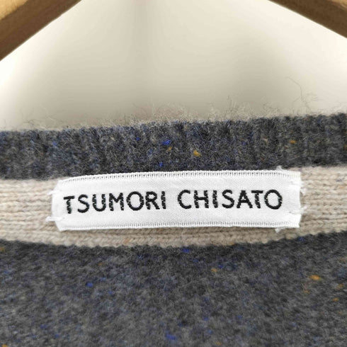 ツモリチサト TSUMORI CHISATO メランジ ニットワンピース レディース 2