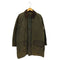 バブアー Barbour 80-90s 英国製 襟コーデュロイ オイルドジャケット ハーフコート メンズ 97cm/38in