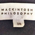 マッキントッシュフィロソフィー MACKINTOSH PHILOSOPHY MP刺繍 コットン カーディガン レディース 38