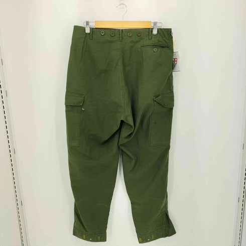 スウィーディシュアーミー SWEDISH ARMY スウェーデン軍 M-59 ボタンフライ フィールド カーゴ パンツ メンズ C52